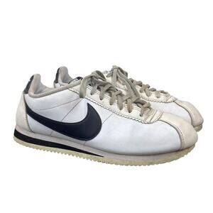 Nike Classic Cortez Leather Panda Sneakers Shoes Women's 8.5 Streetwear